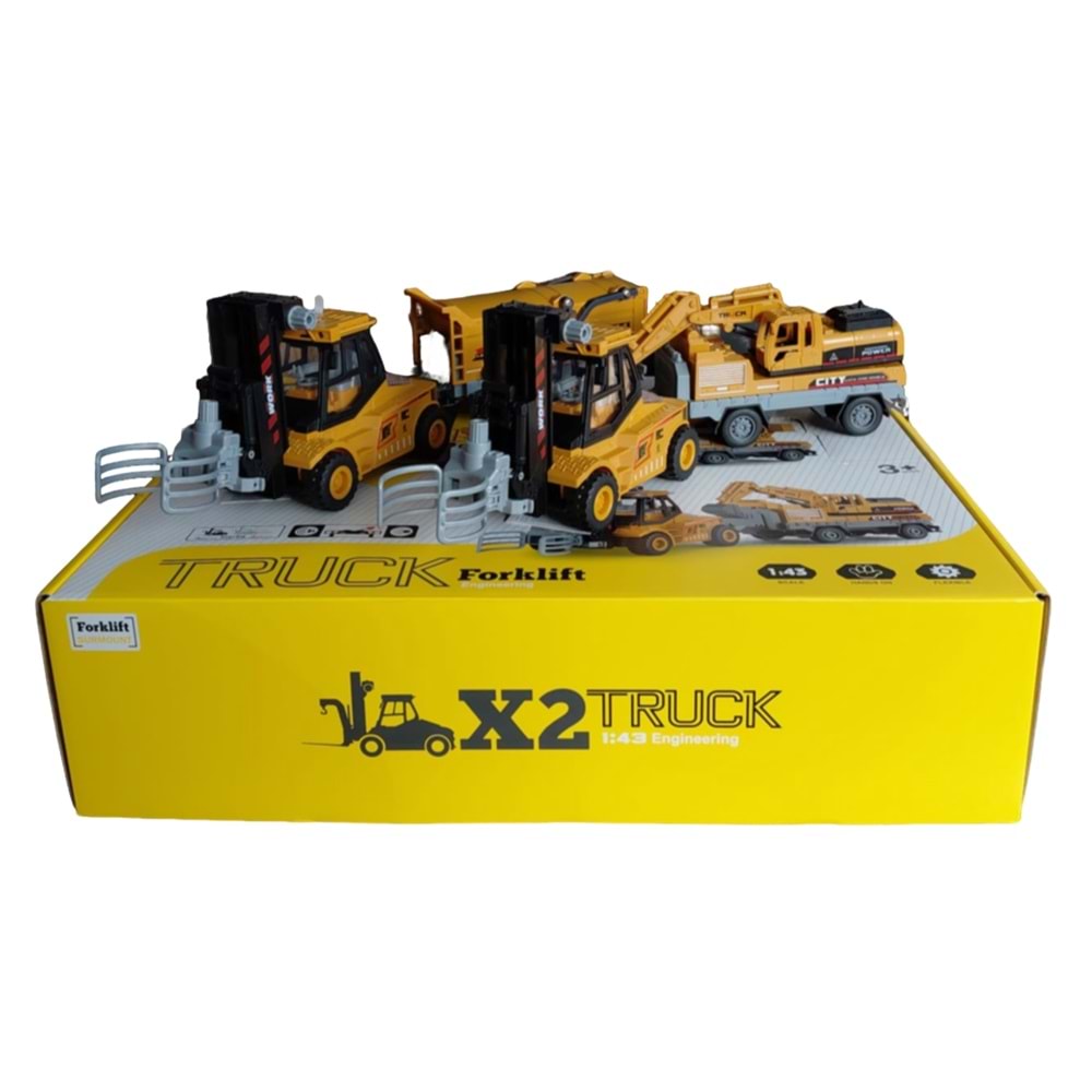 SESLİ IŞIKLI TAŞIYICILI FOKLİFT 4 LÜ PKT KLX900-48 *40