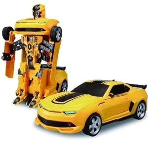 KUTULU PİLLİ SESLİ IŞIKLI DÖNÜŞEN ROBOT ARABA FW-2032 *48