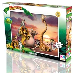 PUZZLE MADAGASCAR 100 PARÇA 1714 *12