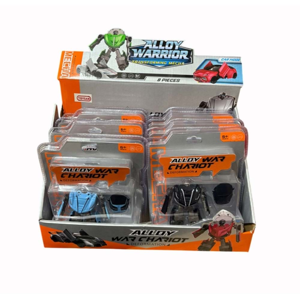 ROBOTA DÖNÜŞEN SPOR ARABA 8 Lİ PKT 801-2A *72