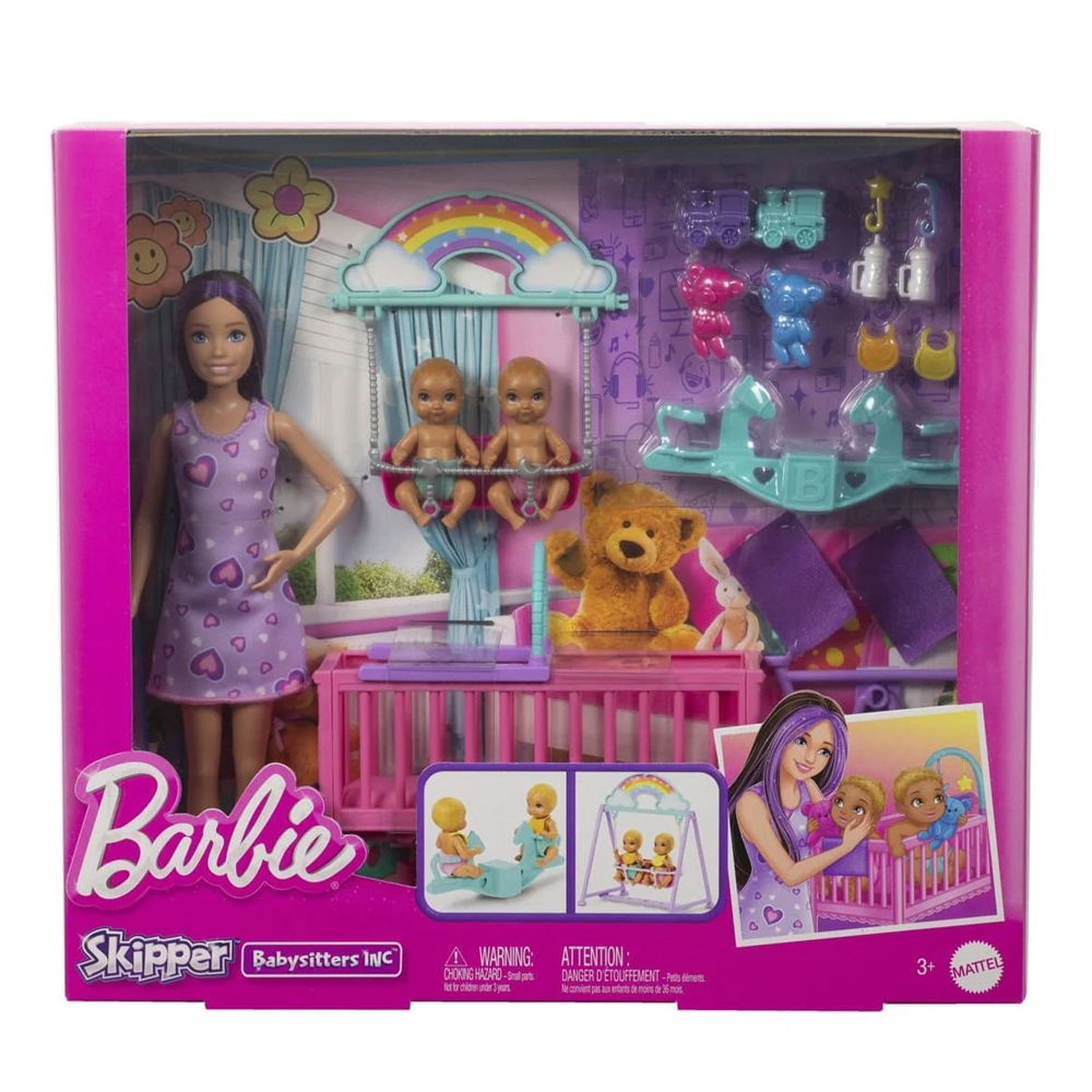 MTL BARBİE SKİPPER BEBEKLER BAKIMI HXM99 *4