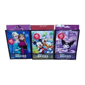 PUZZLE MAGNETİC 100 PRÇ 10X15 CM *252