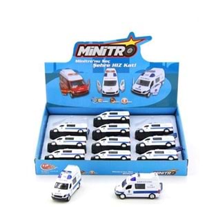 METAL ÇEKBIRAK EKİP OTOSU SESLİ IŞIKLI FY5058SB-12D *144