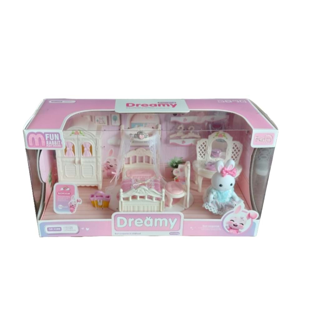 MG BAY DREAMY MİNİ TAVŞAN BÜYÜK TAVŞAN YATAK ODASI 6616A