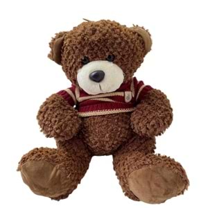 PELUŞ KAZAKLI AYI 45 CM PL50160 *18