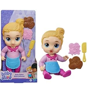 HSB BABY ALİVE BEBEK SARI SAÇLI FIRINCI G2983 *8
