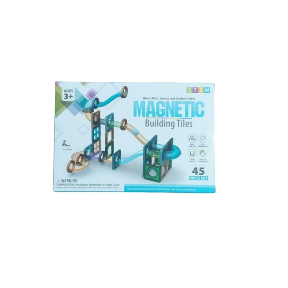 MAGNETIC BLOKS 45 PARÇA D001 *48