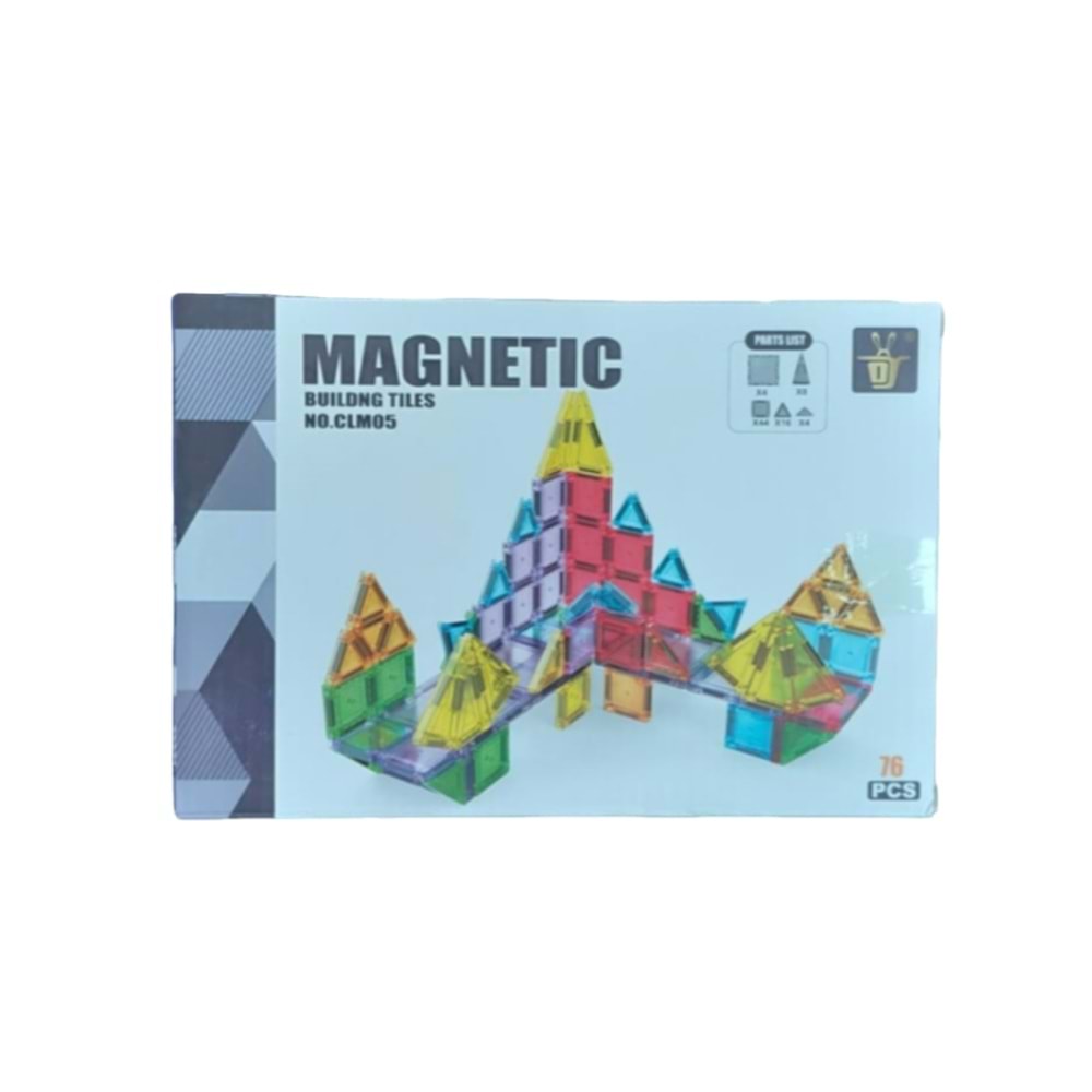 MAGNETIC BLOKS 76 PARÇA CLM05 *36