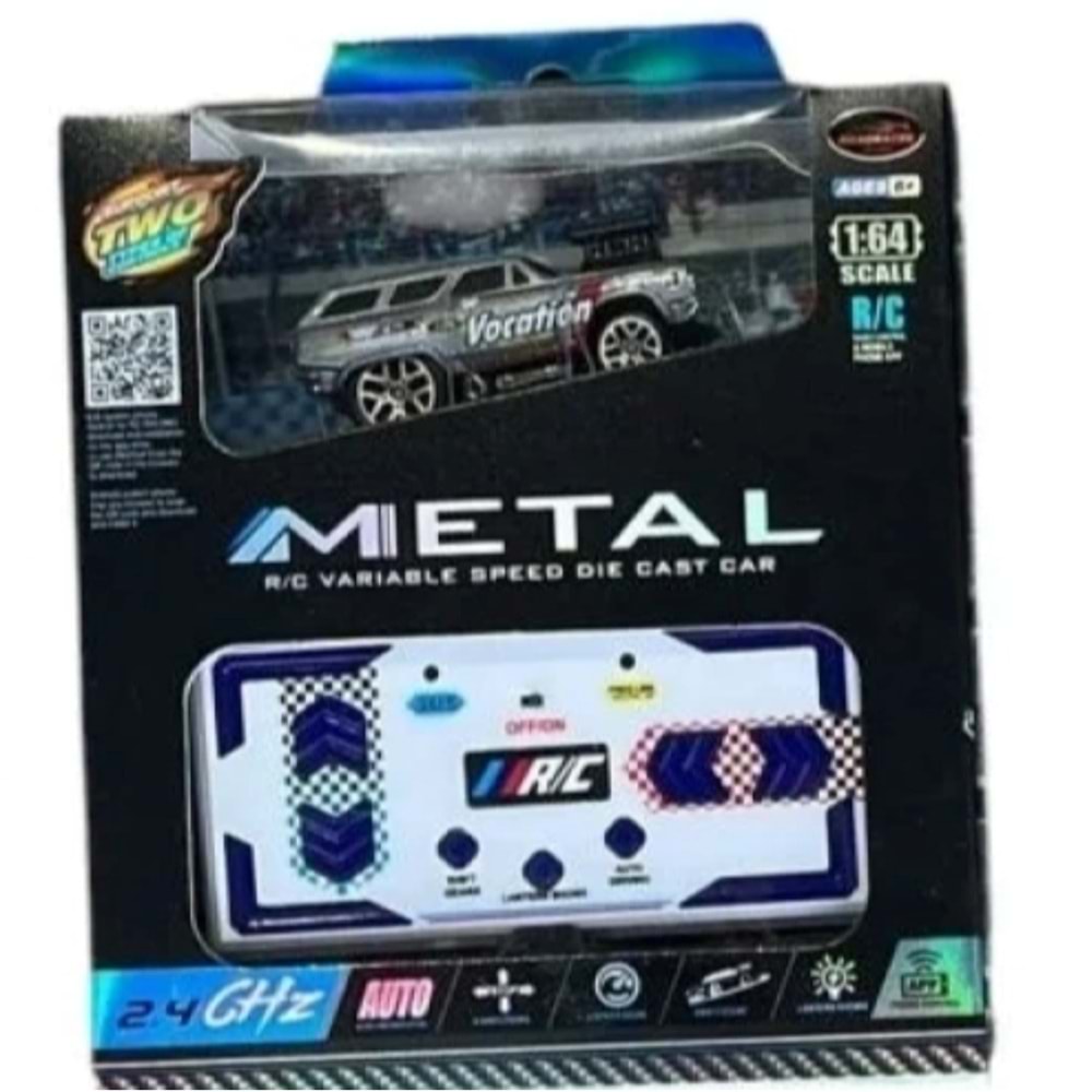 KUMANDALI KÜÇÜK METAL ARABA K507AC5 *48