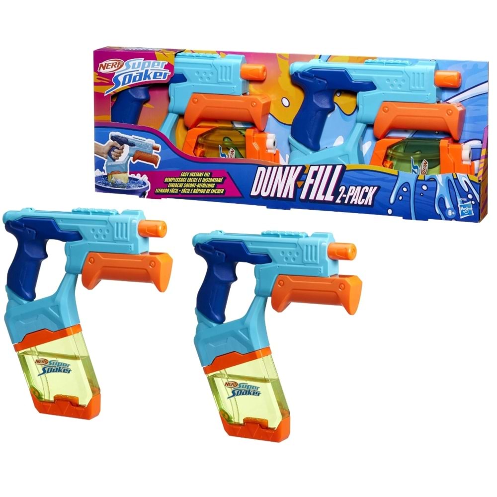 HSB 2 Lİ NERF SÜPER SOAKER SU TABANCASI G0995
