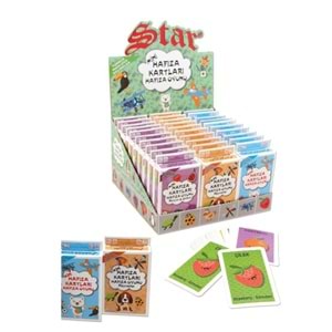 STAR MİNİ HAFIZA KARTLARI OYUNU 066461 *240