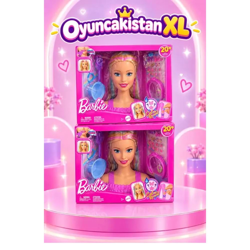MTL BARBİE SAÇ TASARIM BÜSTÜ JFG81 *1