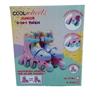 JUNİOR PATEN PEMBE-MOR FR38866 *8