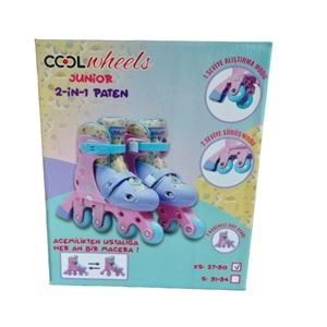 JUNİOR PATEN PEMBE-MOR FR38866 *8