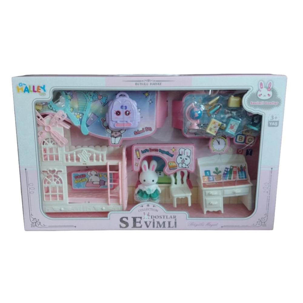 SEHER TAVŞAN AİLESİ SETİ 4 ASORTİ SH59687 *18