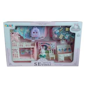 SEHER TAVŞAN AİLESİ SETİ 4 ASORTİ SH59687 *18