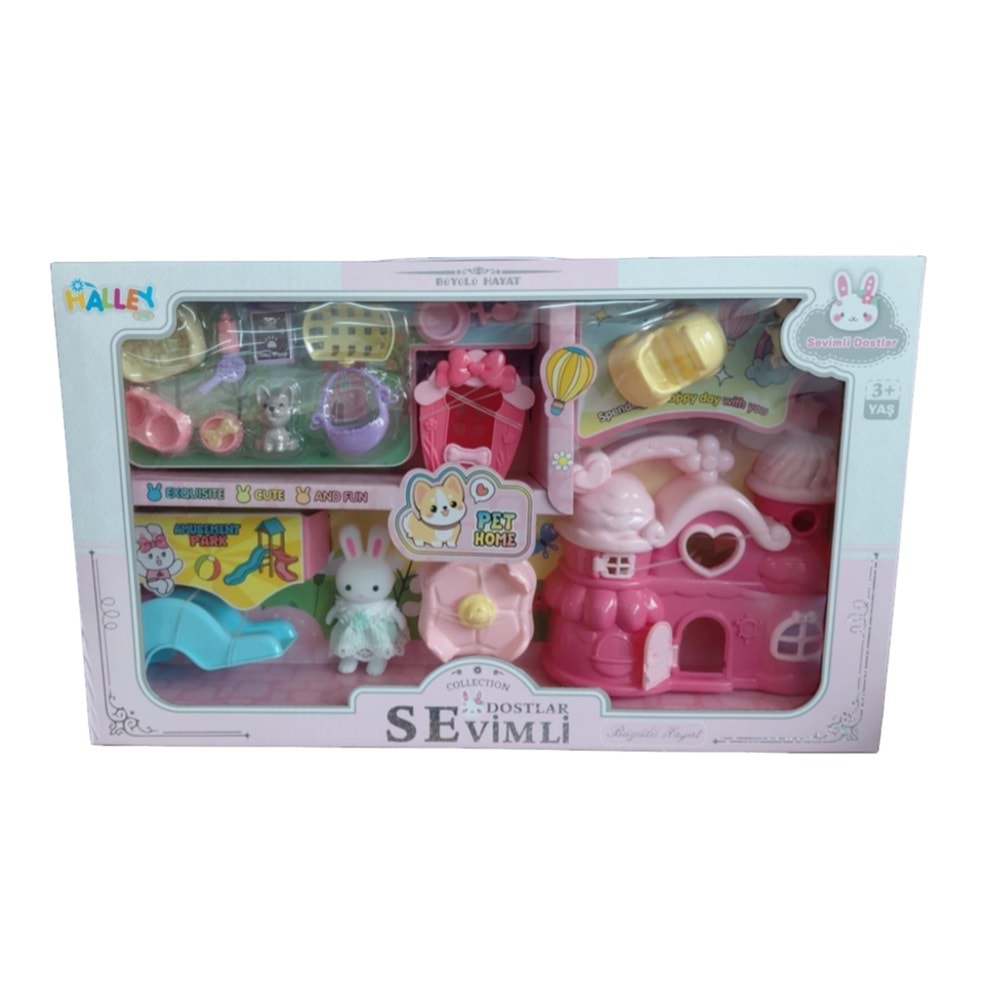 SEHER TAVŞAN AİLESİ SETİ 4 ASORTİ SH59687 *18