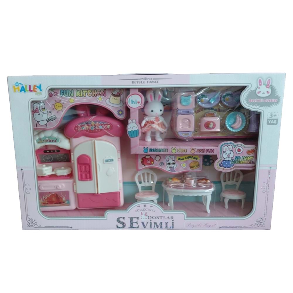 SEHER TAVŞAN AİLESİ SETİ 4 ASORTİ SH59687 *18