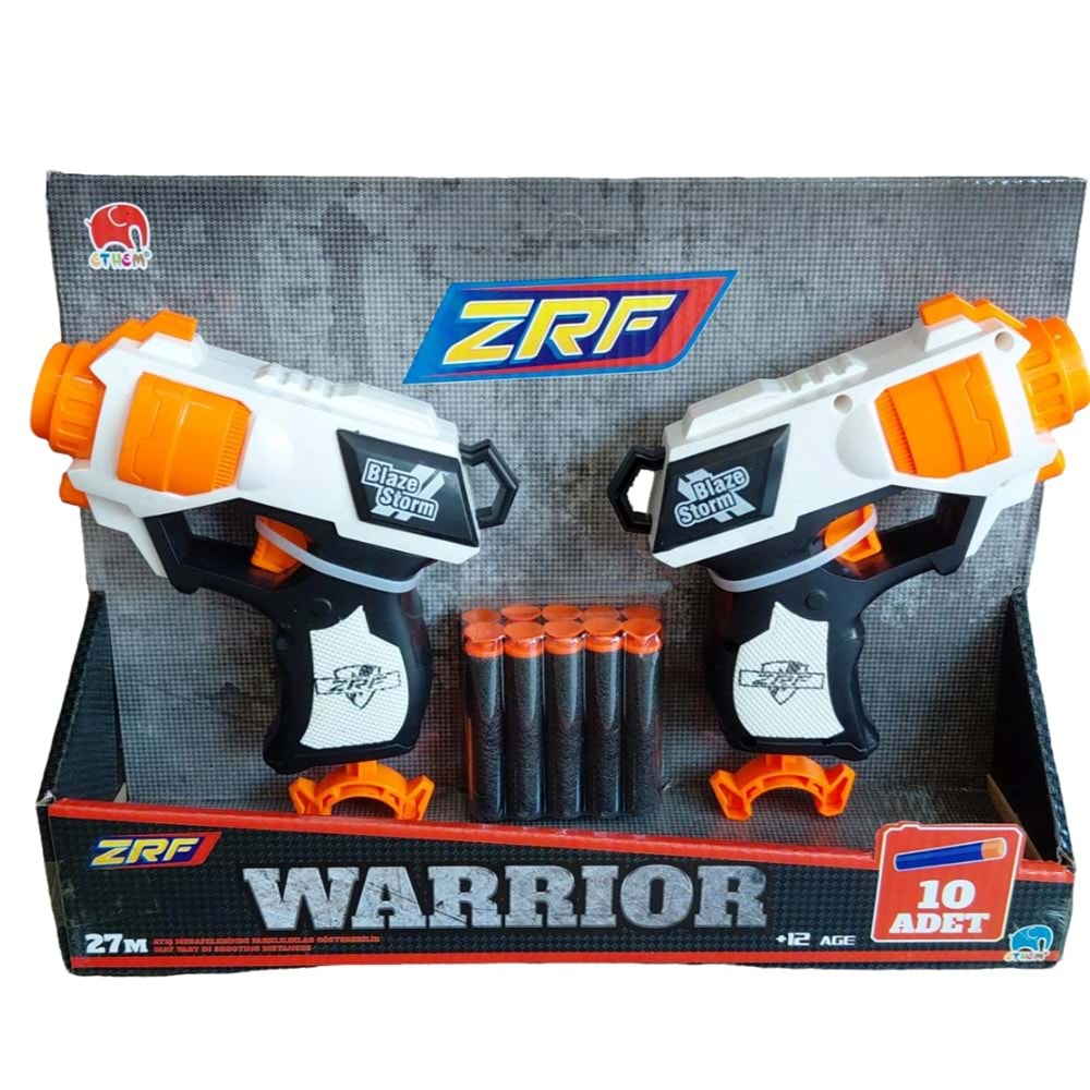 2 Lİ NERF TABANCA ZRF-1453-02 *48