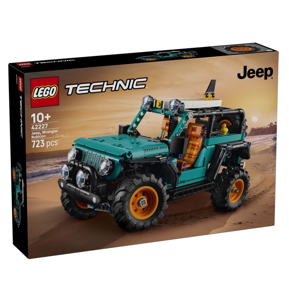 LEGO TECHNİC JEEP WRANGLER RUBİCON SUV 42227 *3