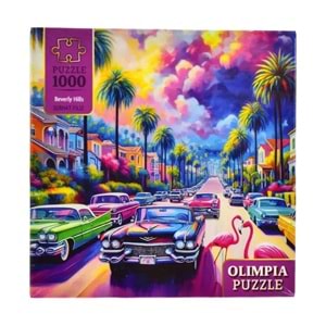 PUZZLE OLİMPİA BEVERLY HİLLS 1000 PRÇ 15001 *12