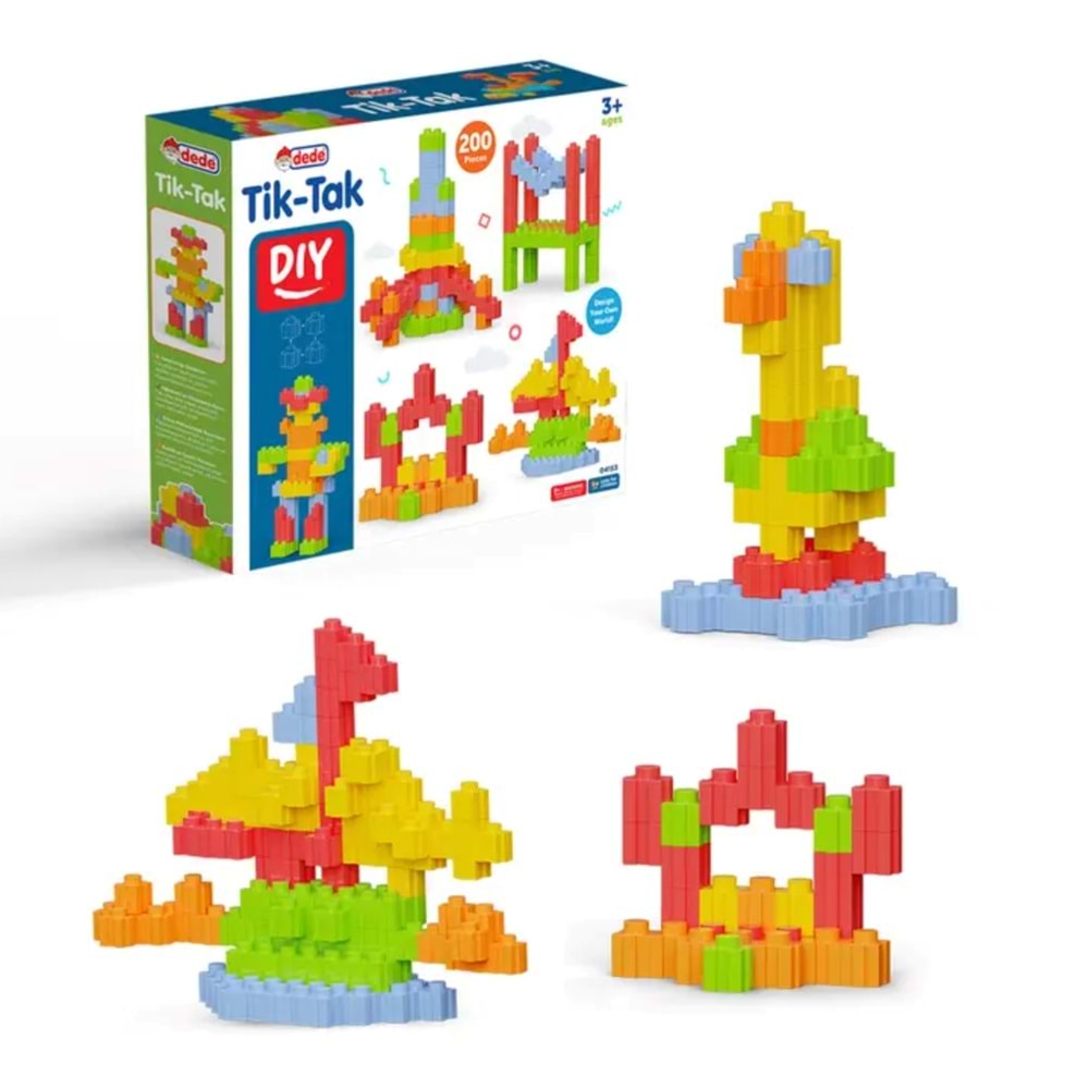 TİK - TAK LEGO 200 PARÇA 04153 *12