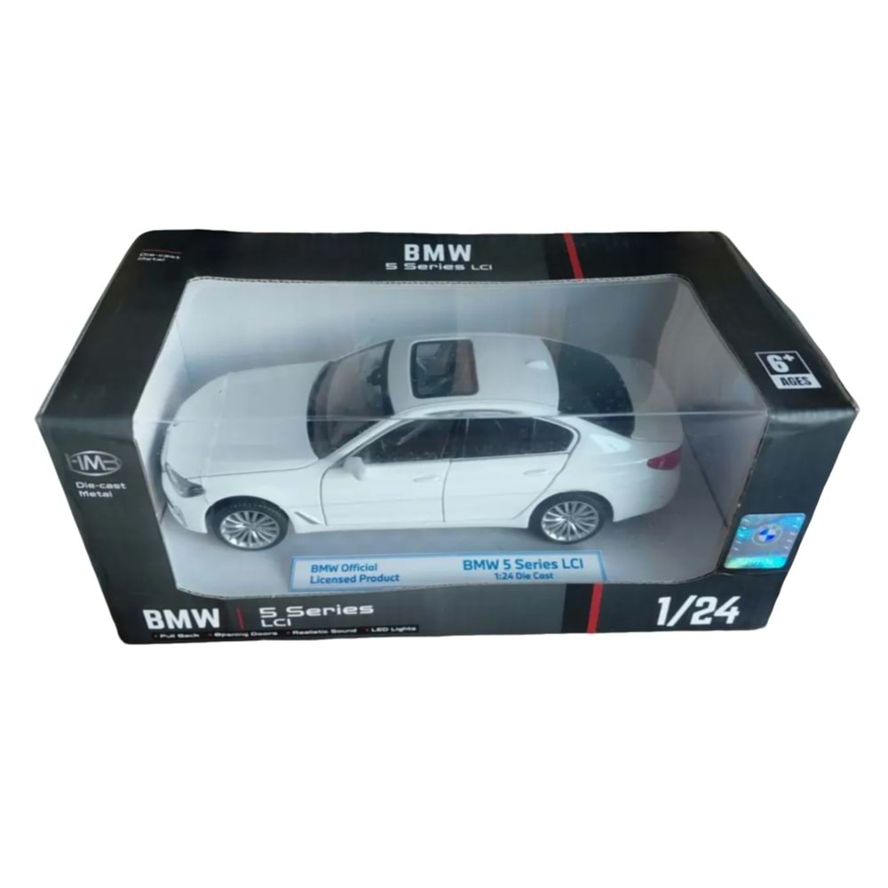 KUTULU 1:24 BMW 5 SERİES LCI IŞIKLI SESLİ H2781 *24