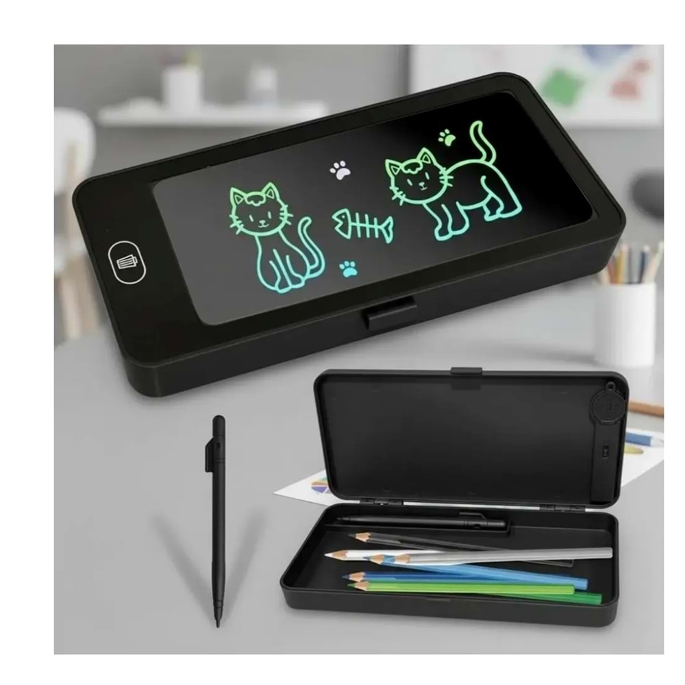 ÇİZİM TABLETLİ KALEMLİK KUTUSU DMR-9193 *200
