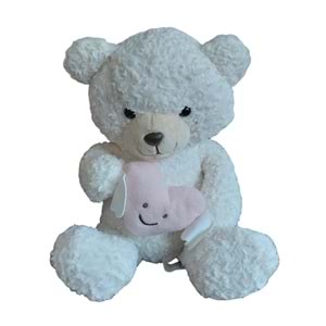 PELUŞ 50 CM KANATLI KALP TUTAN AYI PL50247 *18