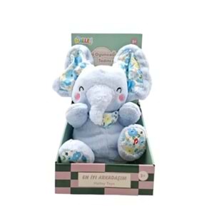 MÜZİKLİ HAREKETLİ 28 CM FİL PL50124 *30