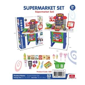 SÜPERMARKET SETİ 53 PRÇ 320 *4